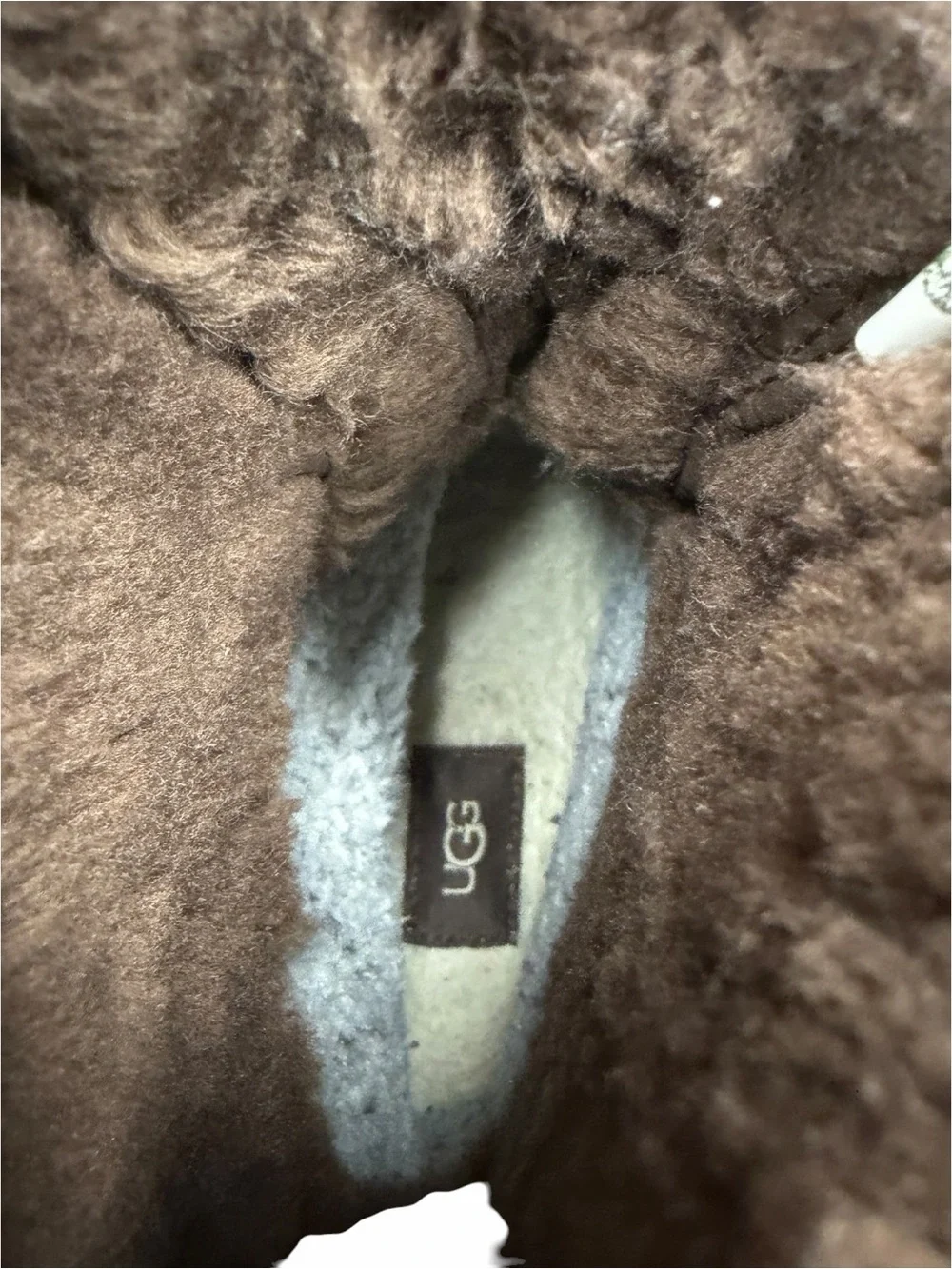UGG Men’s Butte Logo Waterproof Boots Brown Men’s Size 12 Shearling Vibram Like